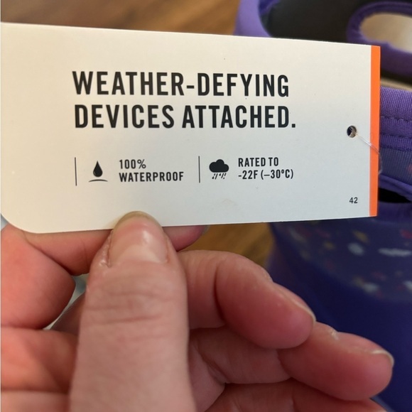 NEW Bogs | Kids Grasp Pegasus Purple Boots -22’F Waterproof Sz 6 Youth - Picture 8 of 8